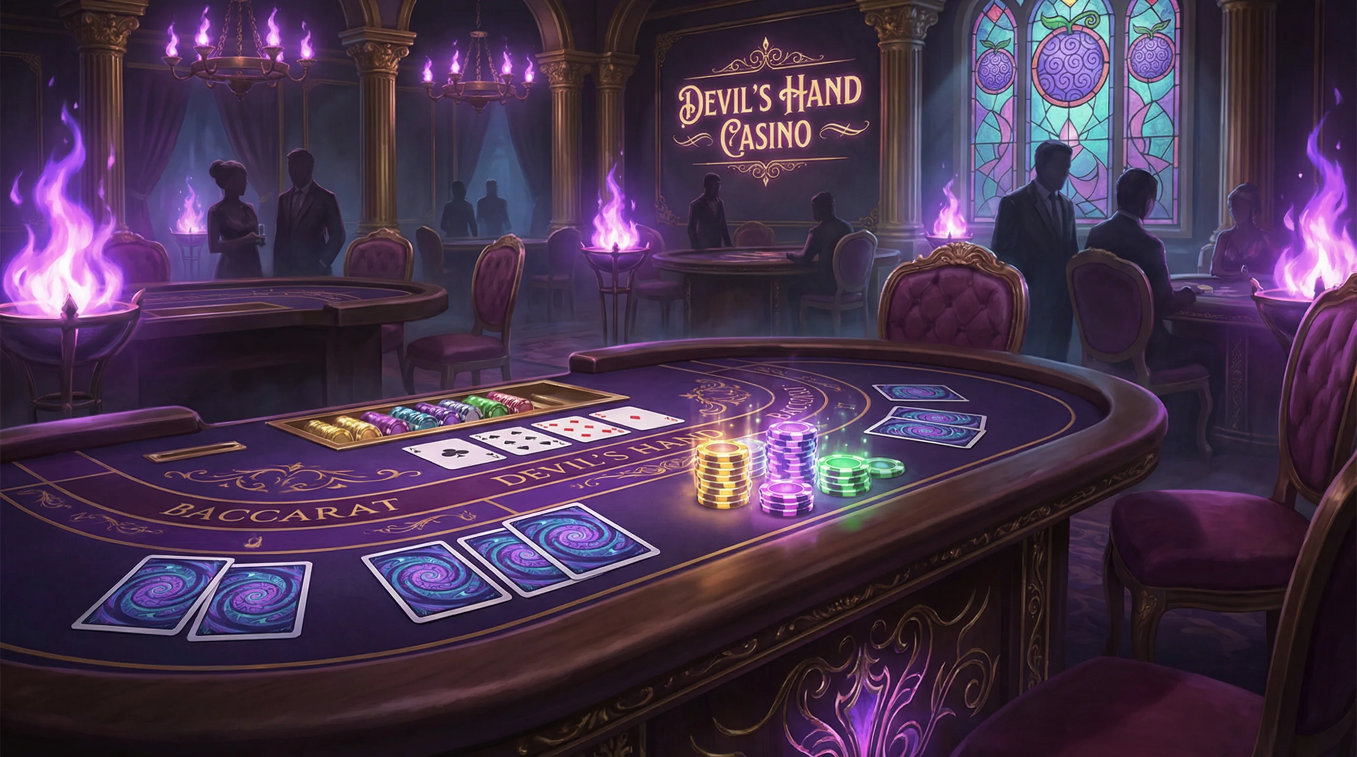 Bacará Elegante no Cassino 10bet